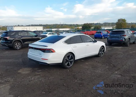 2024 Honda Accord Hybrid Sport from USA, damaged, VIN 1HGCY2F5XRA075401